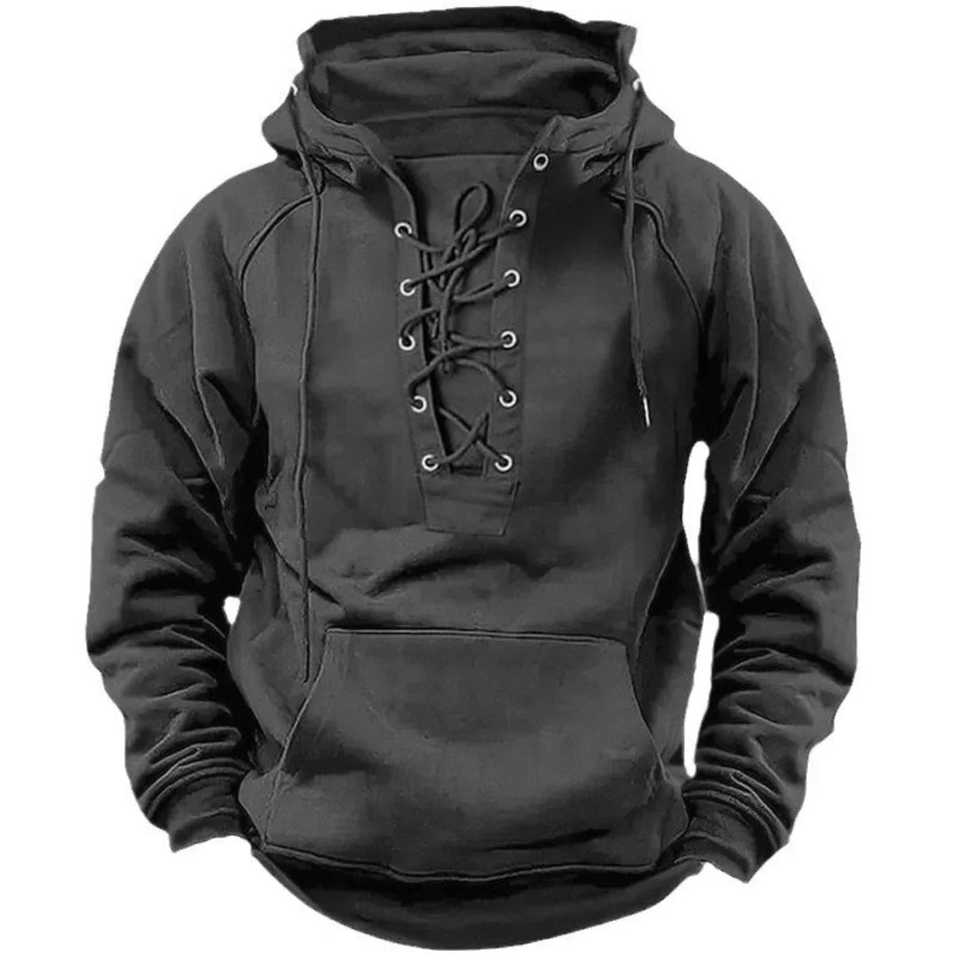 Göte™ – Slitstark Hoodie med Snörning