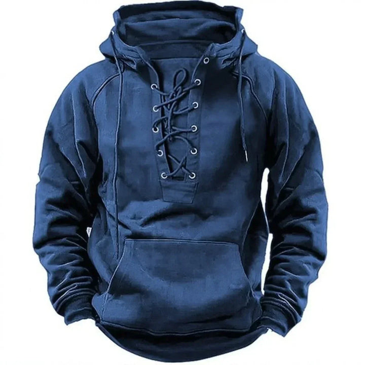 Göte™ – Slitstark Hoodie med Snörning