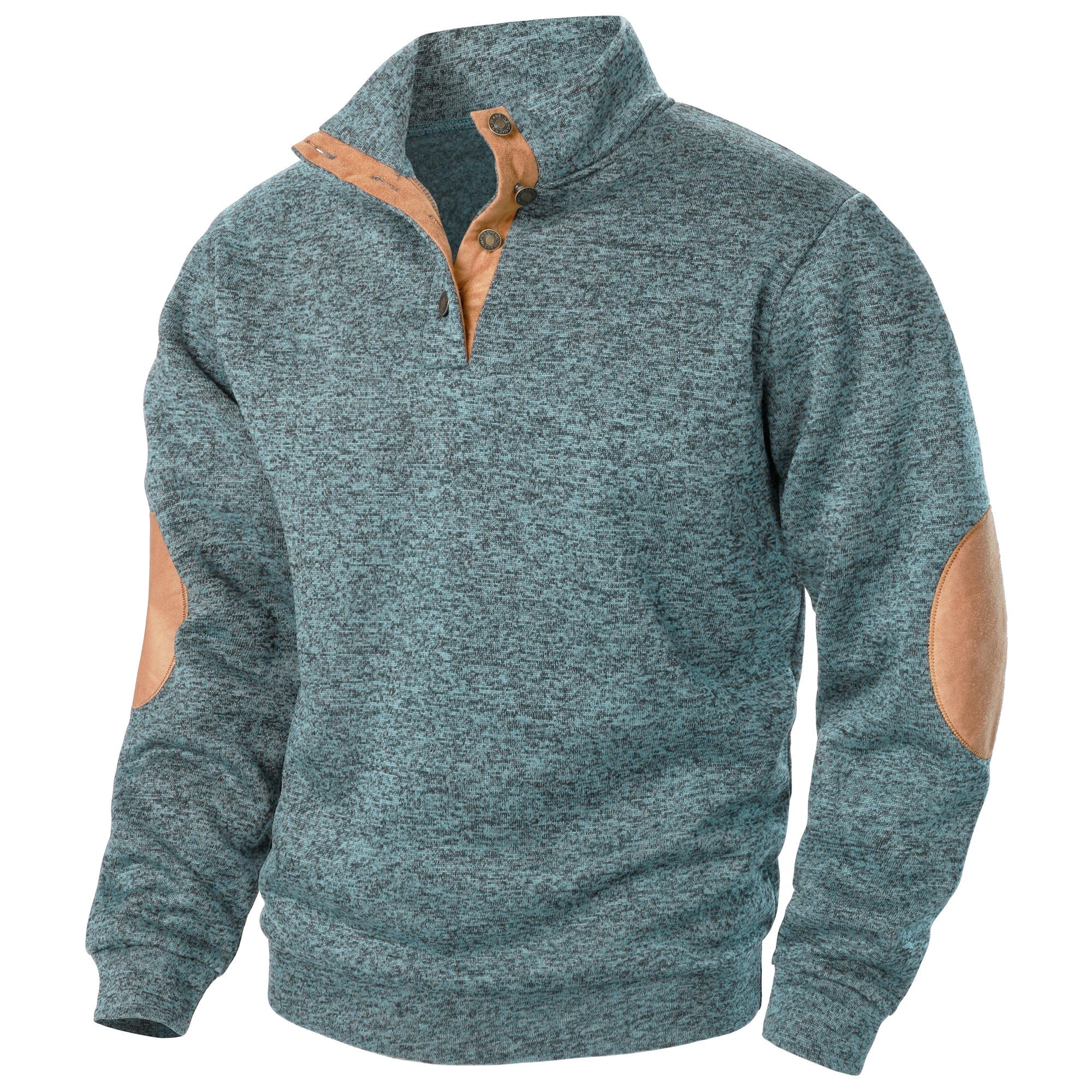 Yngve™ – Stickad herrtröja med chunky detaljer