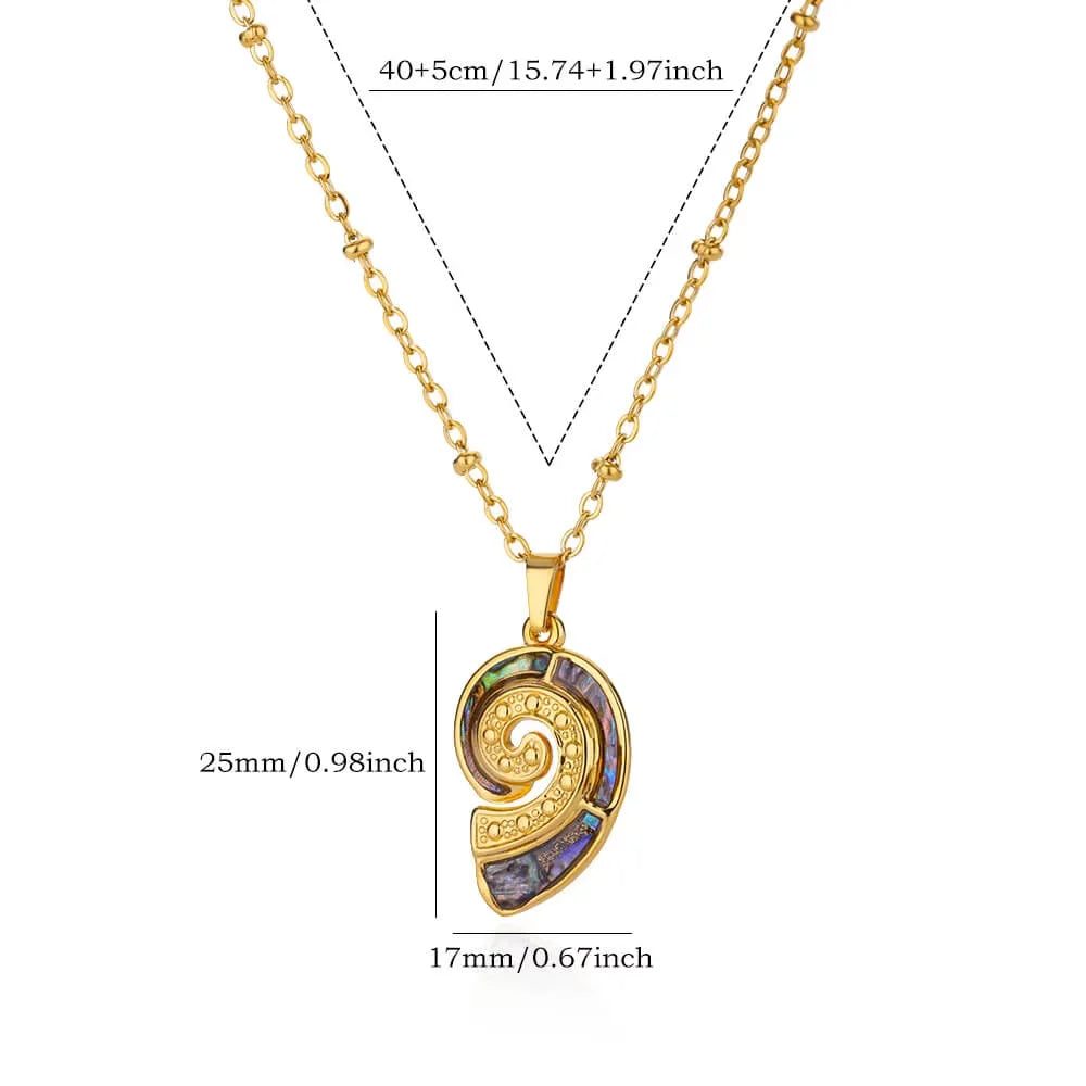 Mirielle™ – Halsband med sköldpaddshänge