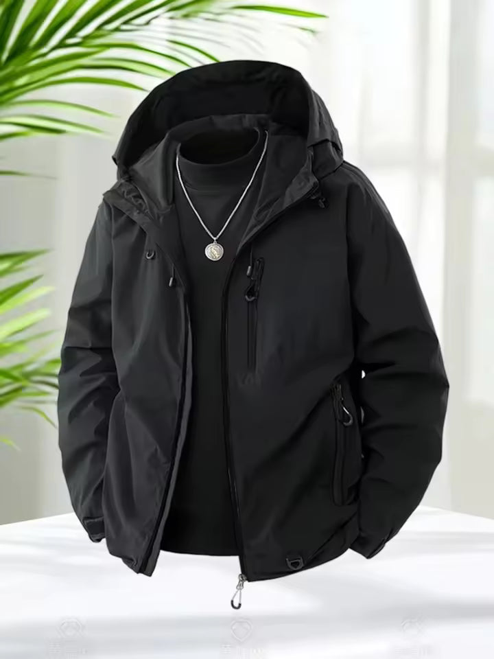 Joacim ™ – Lätt och Vattentät Outdoorjacka med Sportig Design