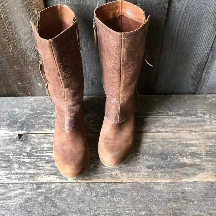 Vilhelmina™ – Klassiska höststövlar i vintagestil