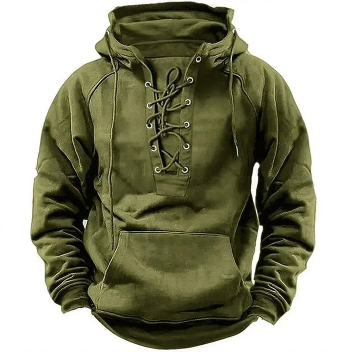 Göte™ – Slitstark Hoodie med Snörning
