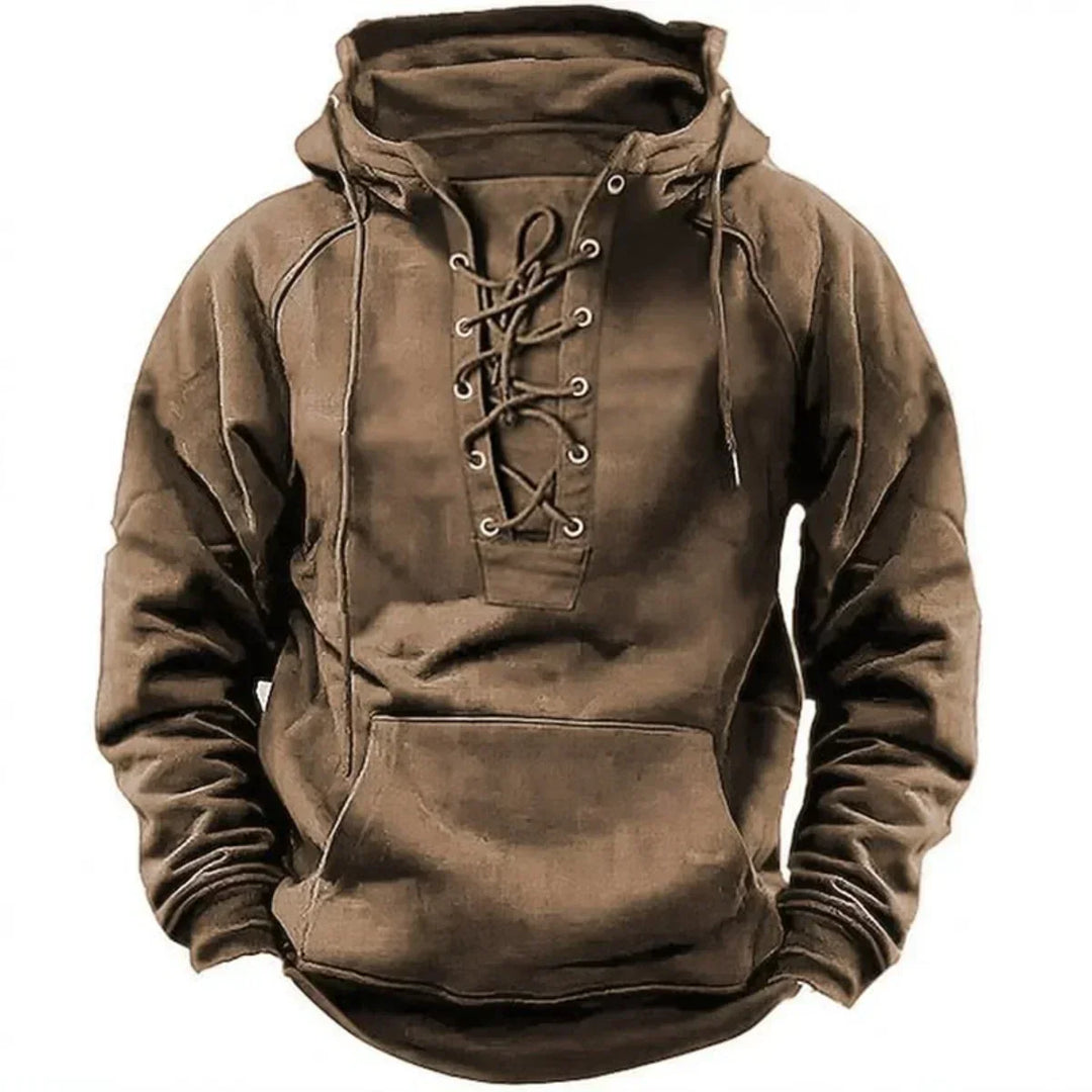 Göte™ – Slitstark Hoodie med Snörning