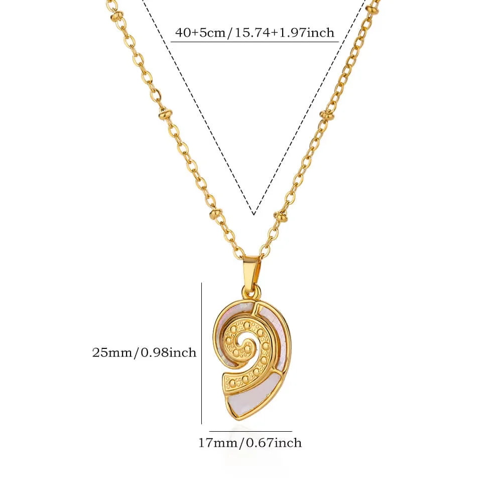 Mirielle™ – Halsband med sköldpaddshänge