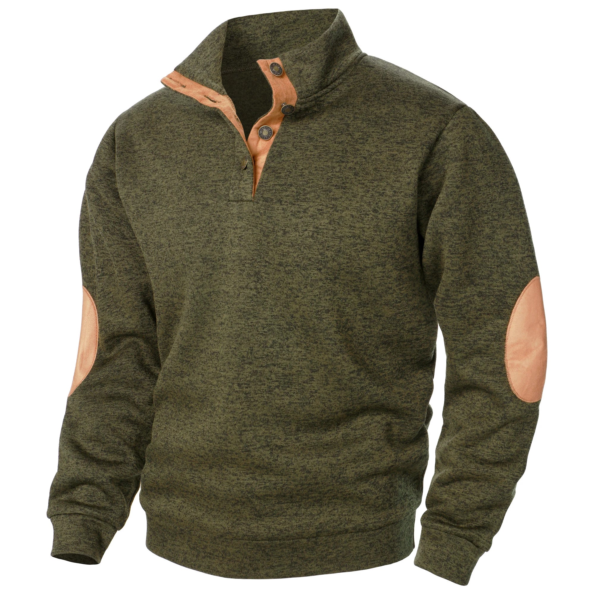 Yngve™ – Stickad herrtröja med chunky detaljer
