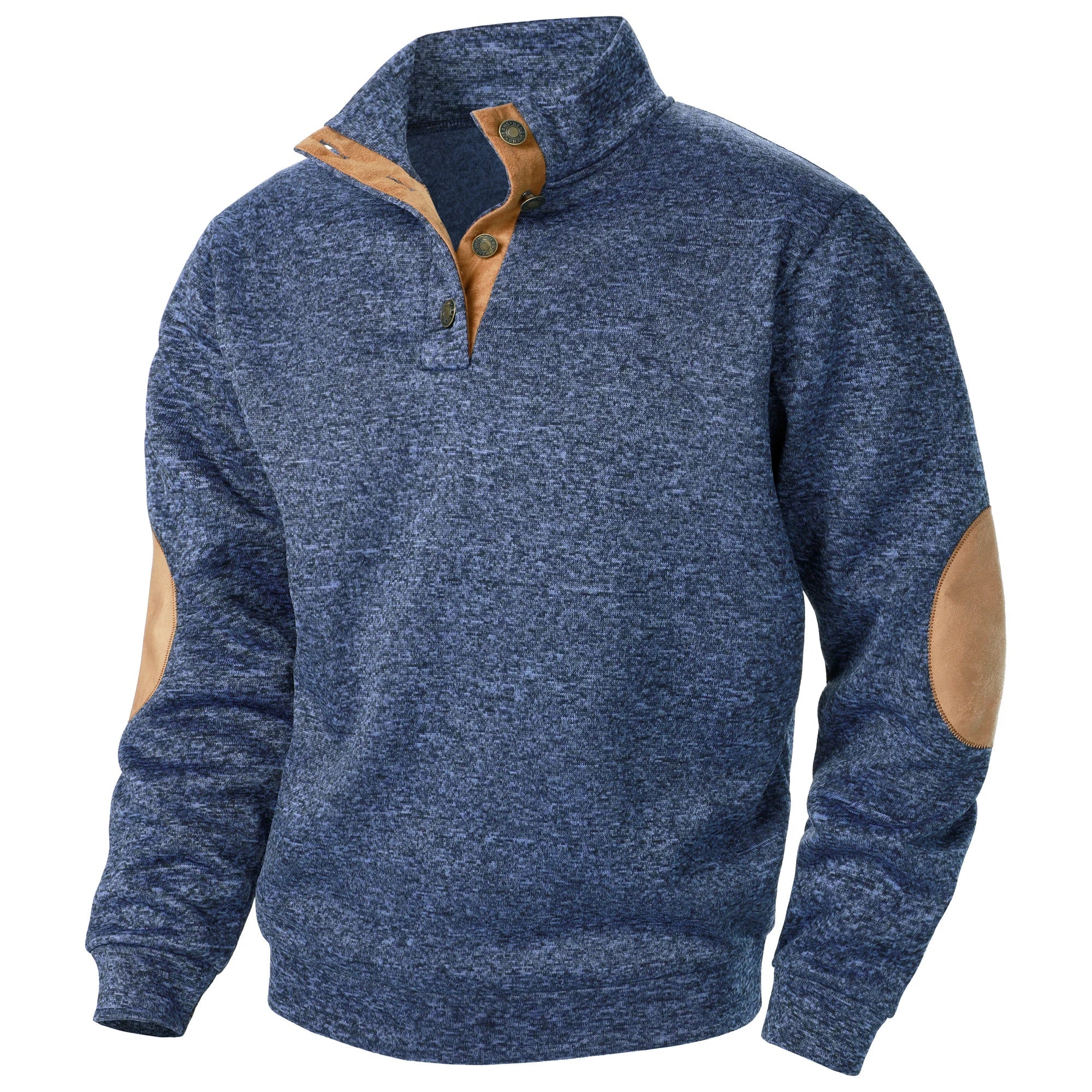 Yngve™ – Stickad herrtröja med chunky detaljer
