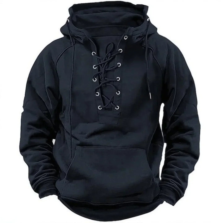 Göte™ – Slitstark Hoodie med Snörning