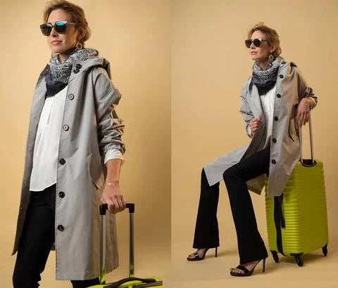 Frejdis™ – Stilig och Tidlös Trenchcoat