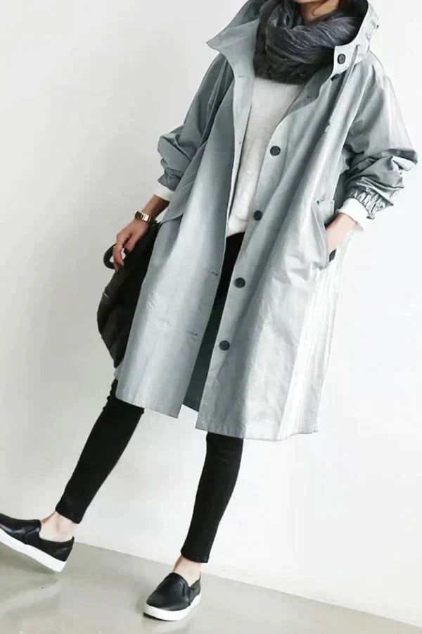 Frejdis™ – Stilig och Tidlös Trenchcoat