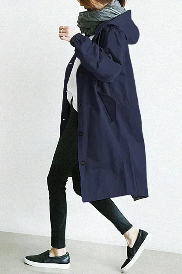 Märta™ – Elegant och Stilren Trenchcoat