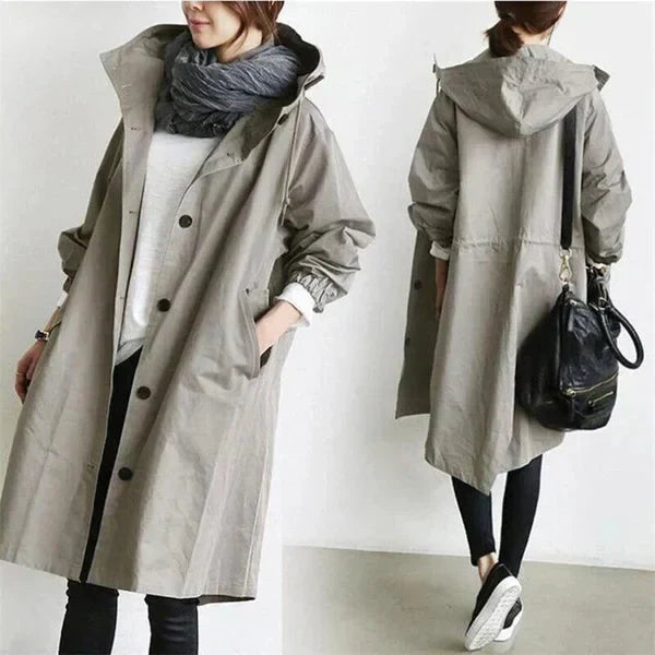 Märta™ – Elegant och Stilren Trenchcoat