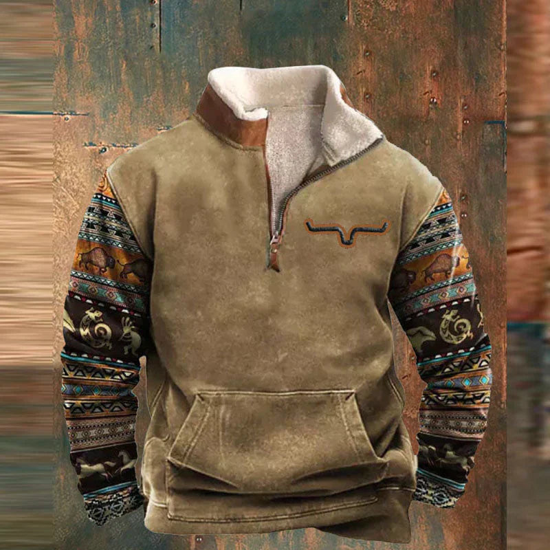 Folke™ – Zip-Up Herrtröja