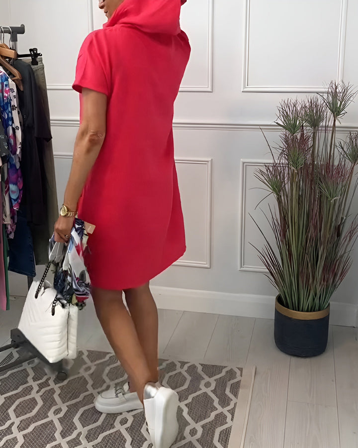 Patricia™ – Avslappnad hoodieklänning för kvinnor