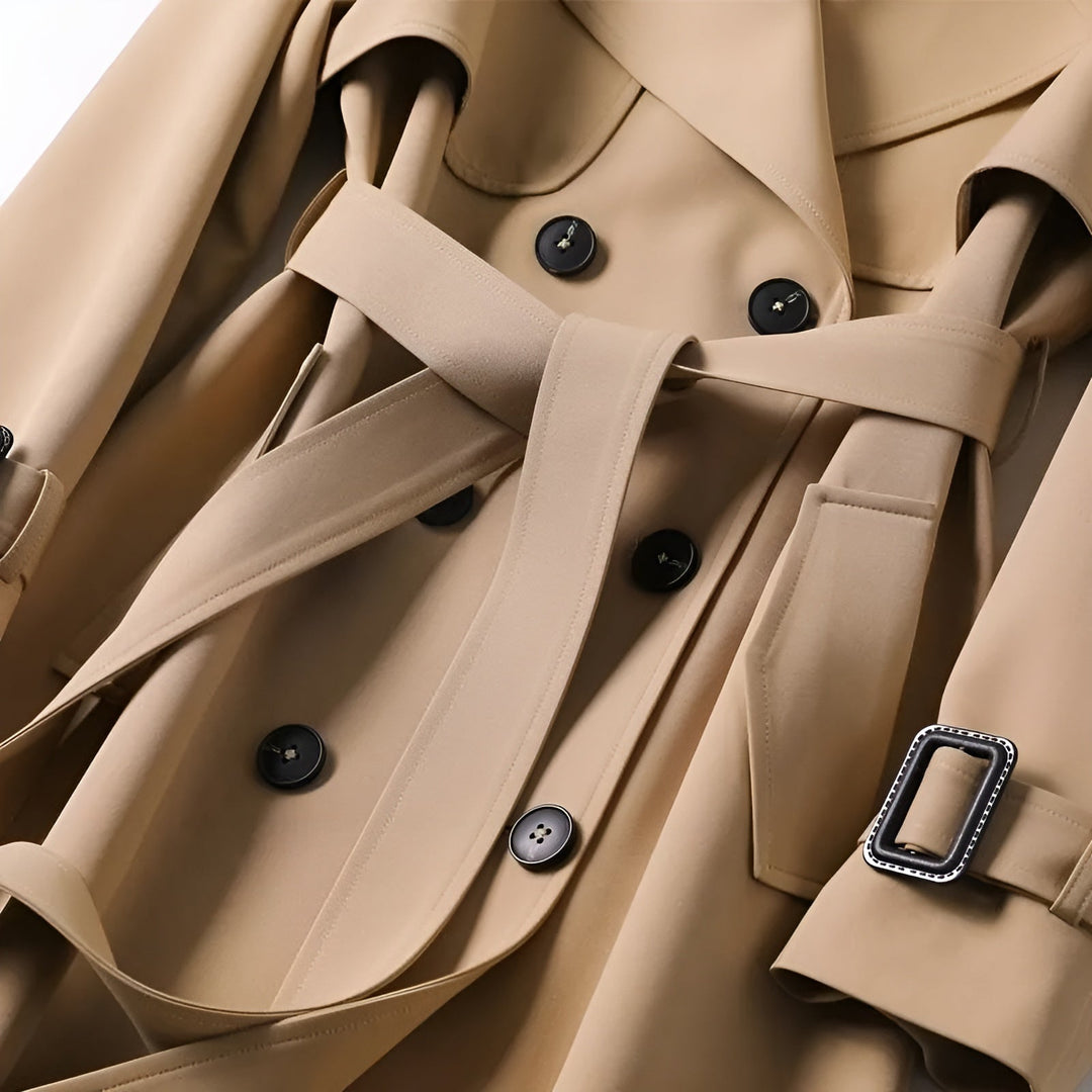 Ellinor™ – Klassisk trenchcoat med tidlös elegans