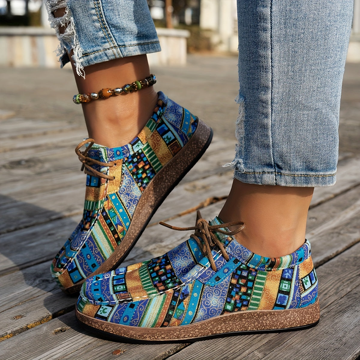 Annika™ – Färgglada och Bekväma Sneakers