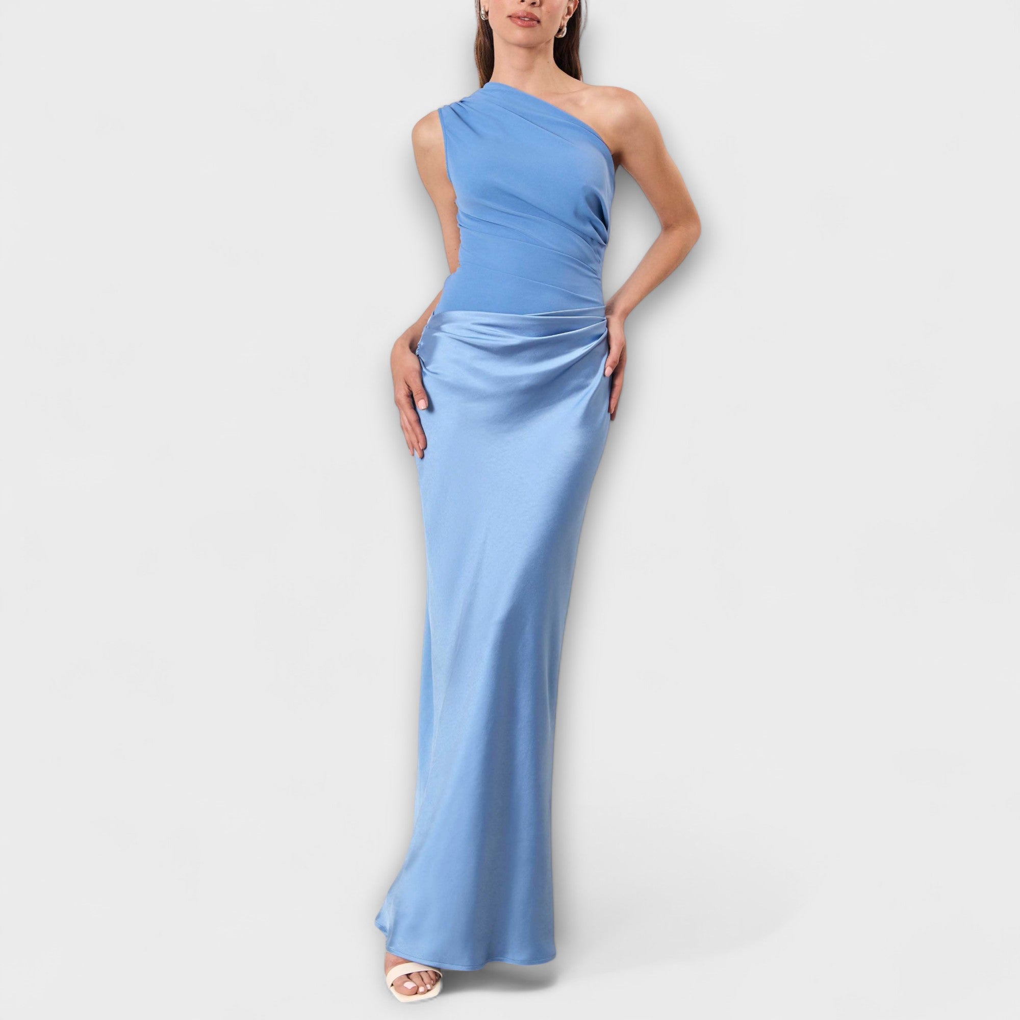 Almira™ – Enaxlad elegant maxiklänning