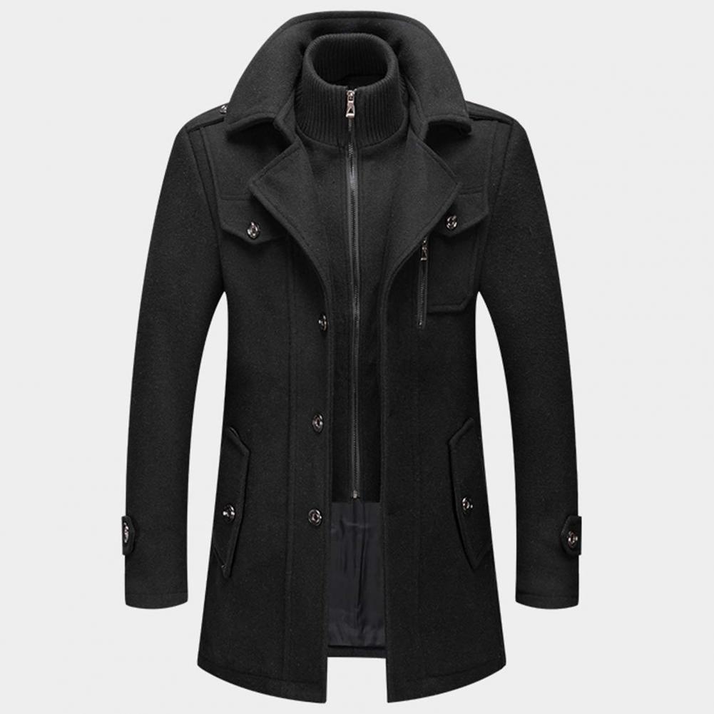 Valter™ – Elegant och Tidlös Vinterrock för Herr
