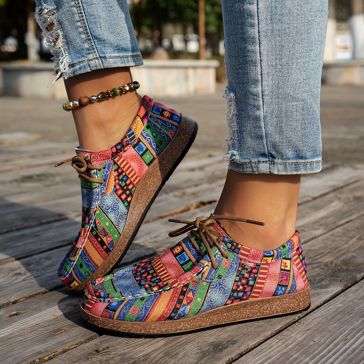 Annika™ – Färgglada och Bekväma Sneakers