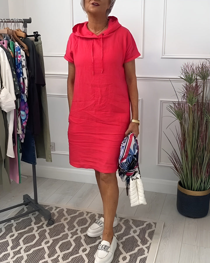 Patricia™ – Avslappnad hoodieklänning för kvinnor