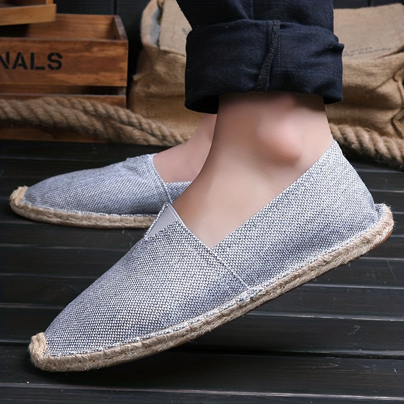 Algot™ – Eleganta herr-espadriller för sommarens alla tillfällen