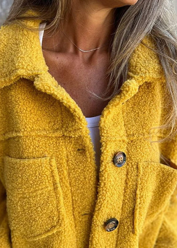 Cécile™ – Mysig Teddyjacka i Oversized Stil