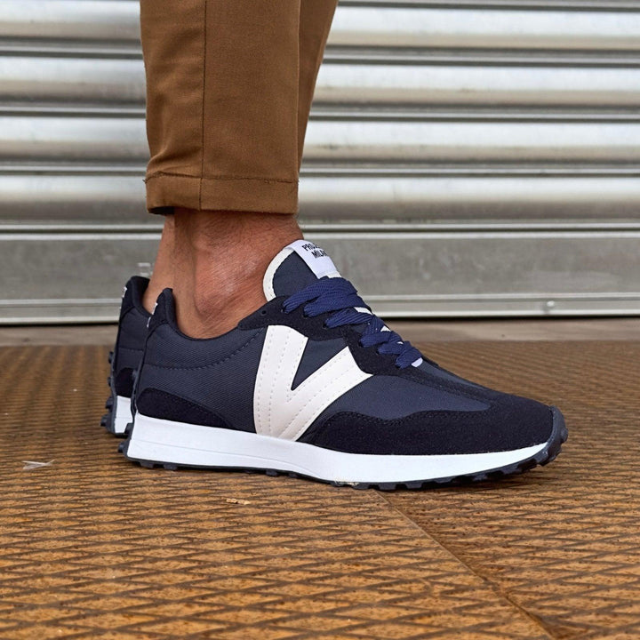 Mattis™ – Sportiga sneakers i mocka och mesh