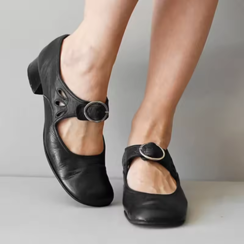 Debora™ – Bekväma vårsandaler med låg klack