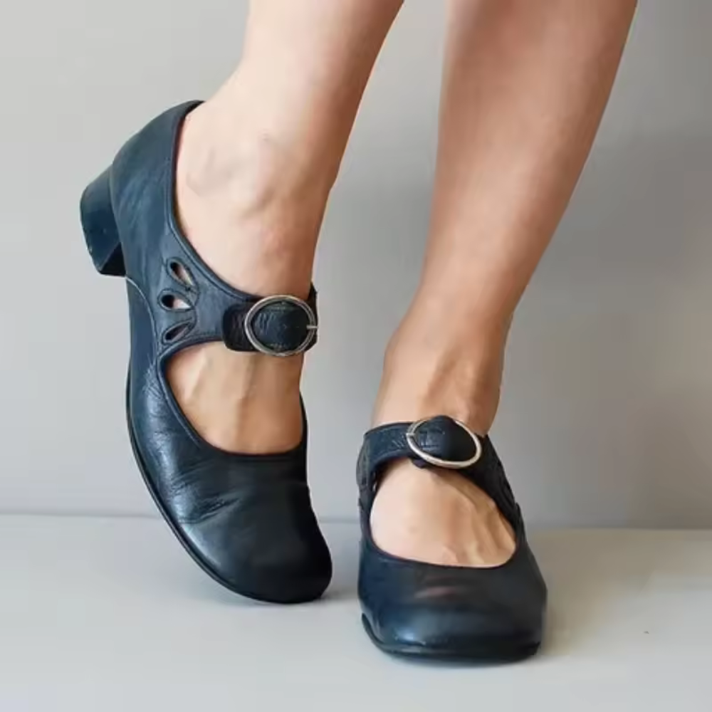 Debora™ – Bekväma vårsandaler med låg klack